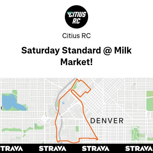 Saturday Standard @ Milk Market! | Evento do Clube do Strava