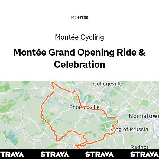 Montée Grand Opening Ride & Celebration | Strava 社團活動